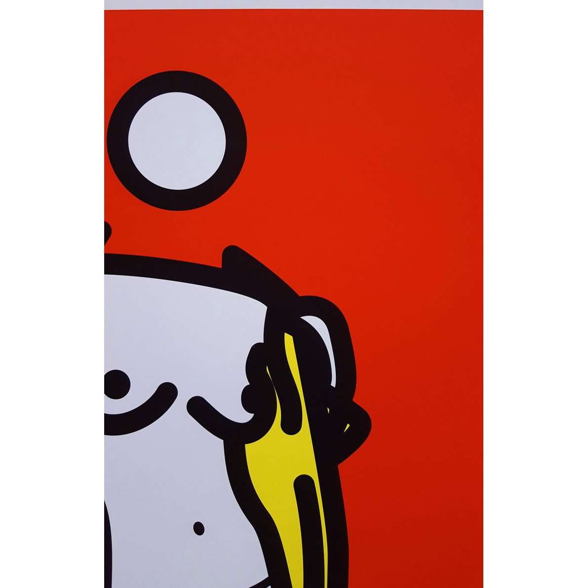 ジュリアンオピー◇Woman taking off man’s shirt Julian Opie | Woman Taking Off Man's Shirt #2 (2003) | MutualArt