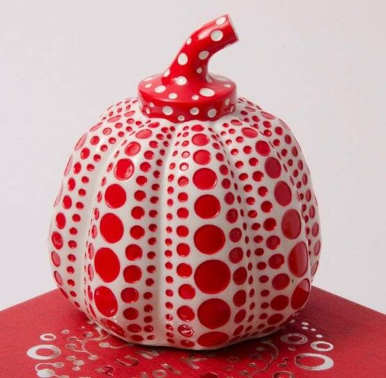 Yayoi Kusama-Pumpkin (Red)-Art