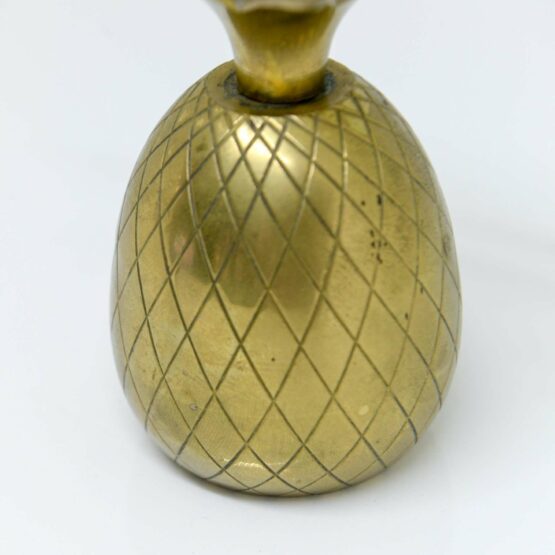 American Hollywood Regency Brass Pineapple-Collectibles candleholder