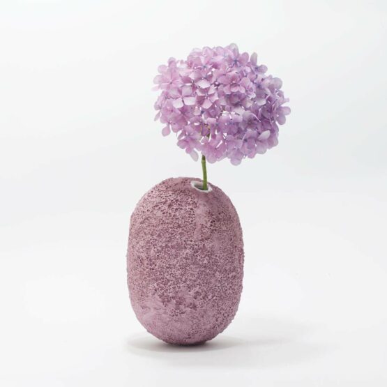 GEA Ceramic Vase-Violet-Claudio Pulicati Ceramics