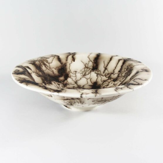 Horsehair Large Bowl-Ceramic