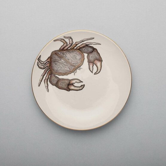 Crab Dessert Plate-Micuit Collection
