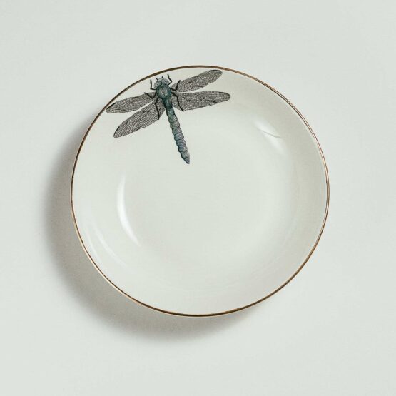 Dragonfly Soup Plate-Micuit Collection