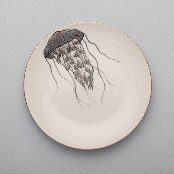 Jellyfish Dinner Plate-Micuit Collection