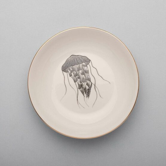 Jellyfish Soup Plate-Micuit Collection