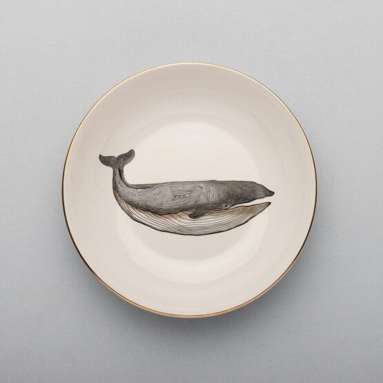 Whale Soup Plate-Micuit Collection