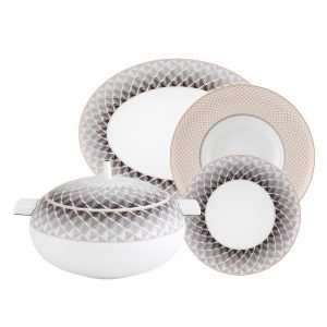 Maya 65 Piece Dinner Set