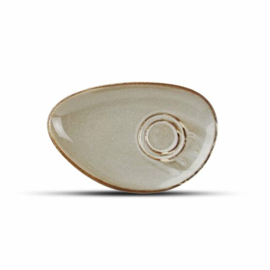 Trufo Stone-Large Saucer-Micucci Tableware