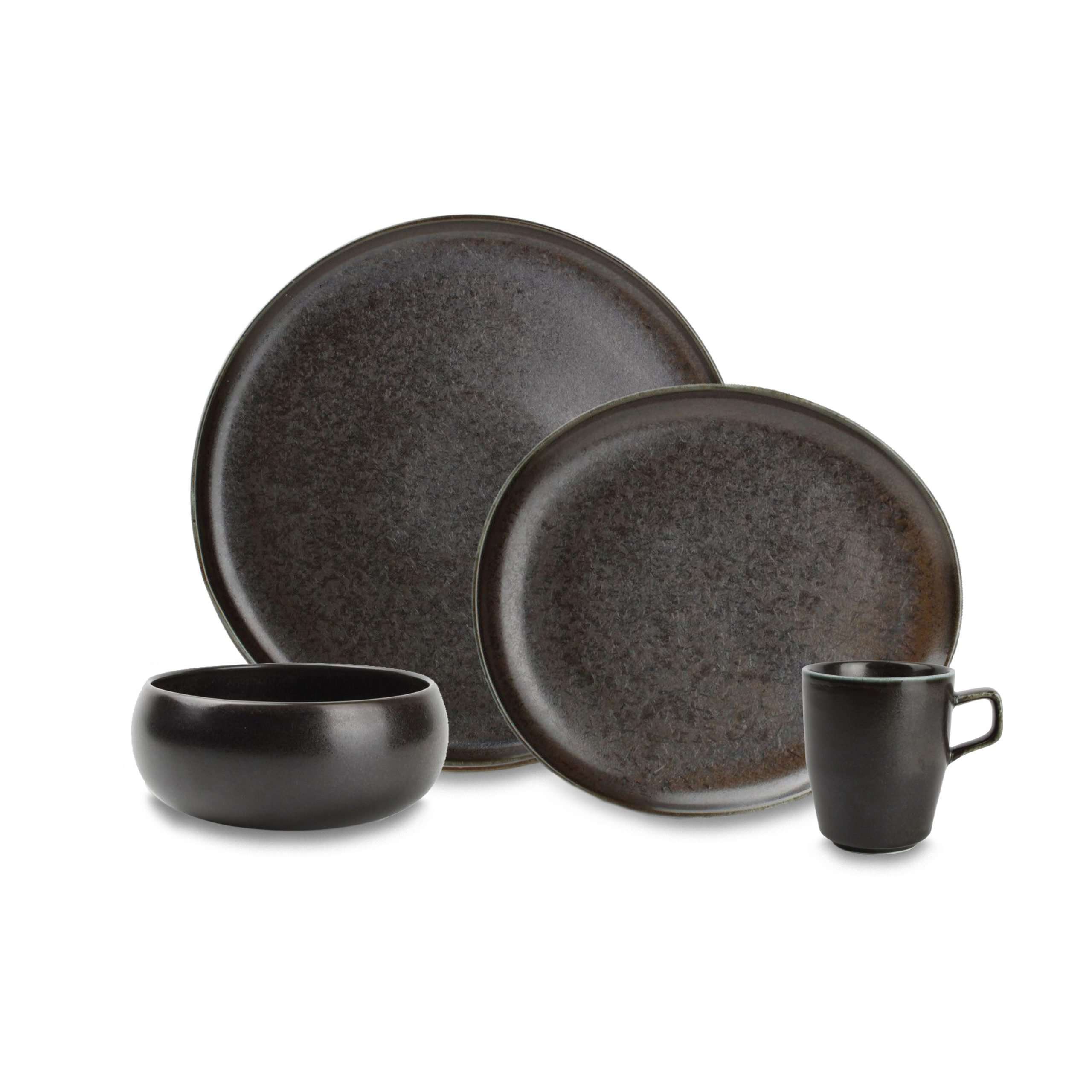 Trufo Nero 24 Piece Dinner Set