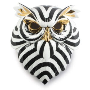 Black & Gold Mask – Owl