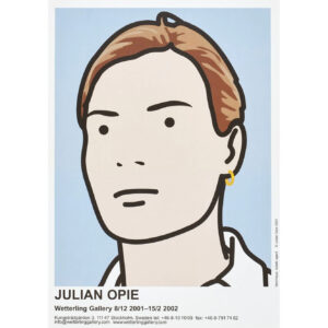 Julian Opie – Veronique, Estate Agent, 2001